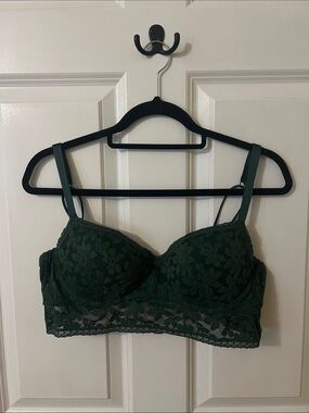 Pink Lace Push-Up Bralette